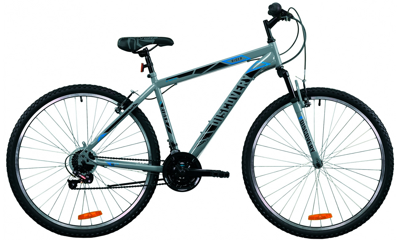 Фотографія Велосипед Discovery RIDER Vbr 29" (2020) 2020 Сіро-чорний